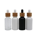 Dropper Bottle Manufacturer - Screen Printing 30ml Frosted Black Tincture