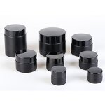 Hair Care Container Manufacturer - 15-100g Matte Glass Jar with Cap