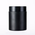 Glass Cream Jar Supplier - 30-60ml Black Matte Face Cream Cosmetic