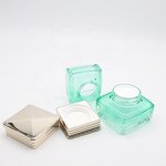 Glass Bottle Supplier - 30-50ml Square Shoulder Emulsion Pump