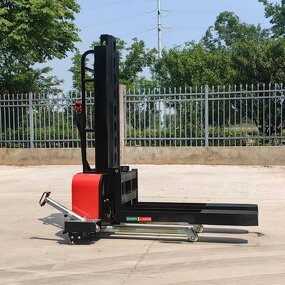 Electric Pallet Stacker Manufacturer - Wholesale 1000-1500kg Portable Self-loading Stacker