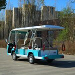 Electric Sightseeing Vehicle Manufacturer - OEM Custom 11 Passenger Golf Cart Bus