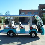 Electric Sightseeing Vehicle Manufacturer - OEM Custom 11 Passenger Golf Cart Bus