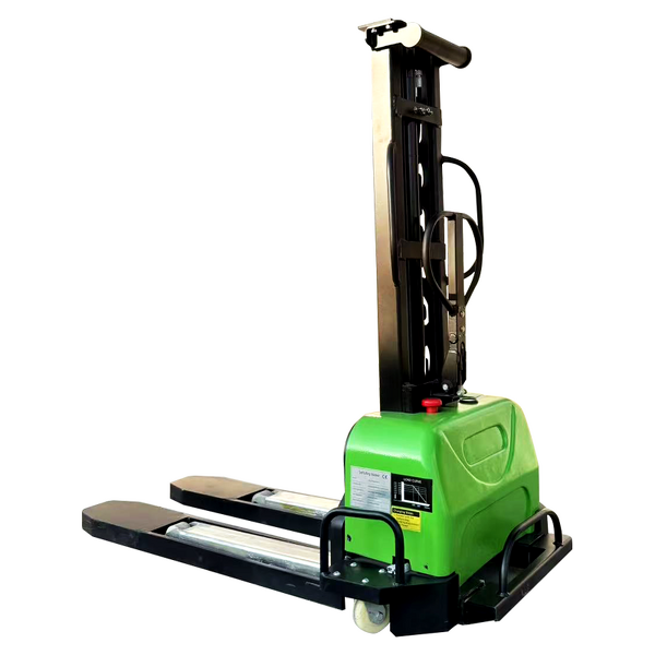 Electric Pallet Stacker Manufacturer - OEM/ODM Heavy Duty Self Lifting Stacker with Forks