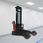 Electric Pallet Stacker Manufacturer - OEM/ODM 1.5 Ton All Terrain Off-road Stacker