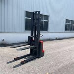 Electric Pallet Stacker Manufacturer - Factory Direct 1.5 Ton Portable Walk Behind Stacker
