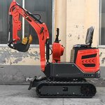 Mini Excavator Manufacturer - OEM/ODM 850kg Kubota Engine Farm Digger