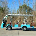 Electric Sightseeing Vehicle Manufacturer - OEM Custom 11 Passenger Golf Cart Bus