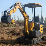 Mini Excavator Manufacturer - OEM/ODM 850kg Farm Machine with Yangma Engine