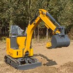 Mini Excavator Manufacturer - Wholesale 750kg EPA Farm Crawler Digger