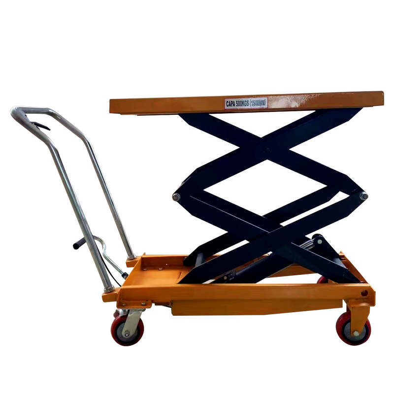 Scissor Lift Table Manufacturer - OEM/ODM 500kg 1.5m Electric Self Loading Trolley