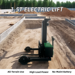 Electric Stacker Manufacturer - OEM/ODM 1.5ton Portable Off-road 3000mm Stacker