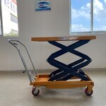 Scissor Lift Table Manufacturer - OEM/ODM 500kg 1.5m Electric Self Loading Trolley