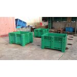 Plastic Pallet Box Manufacturer - OEM/ODM Large Stackable Solid Wall Container