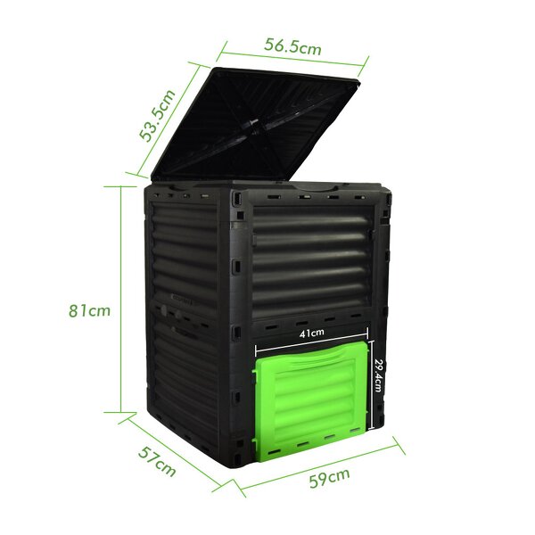 Outdoor Composting Bin Manufacturer - OEM/ODM 300L Large Worm Bin for Home