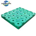 Plastic Pallet Manufacturer - OEM/ODM Single Faced 5 Gallon Water Bottle Pallet