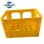 Plastic Beer Crate Manufacturer - OEM/ODM Heavy Duty 12/24 Bottles Beverage Crate
