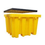 Spill Pallet Manufacturer - OEM/ODM Yellow Single IBC Bund Pallet
