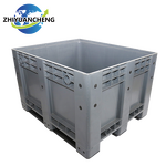 Vented Plastic Pallet Bin Manufacturer - OEM/ODM 600L Fruit Vegetable Storage Bin