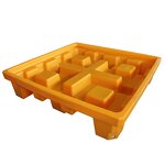 Spill Pallet Manufacturer - OEM/ODM 1 Drum Industrial Safety Containment Tray