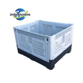 Folding Plastic Pallet Box Manufacturer - OEM/ODM 1200x1000mm with Wheels