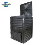 Outdoor Compost Bin Manufacturer - OEM/ODM 300L Square Polyethylene Design Bin