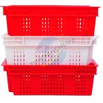Plastic Storage Box Manufacturer - OEM/ODM 600400200mm Industrial Crate