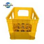 Plastic Beer Crate Manufacturer - OEM/ODM Heavy Duty 12/24 Bottles Beverage Crate