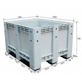 Plastic Pallet Box Manufacturer - OEM/ODM PP HDPE Mesh Storage Stacking Box