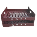 Bread Stacking Crate Manufacturer - OEM/ODM 720x650x150mm Distribution Basket