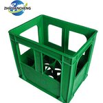 Plastic Beer Crate Manufacturer - OEM/ODM Heavy Duty 12/24 Bottles Beverage Crate