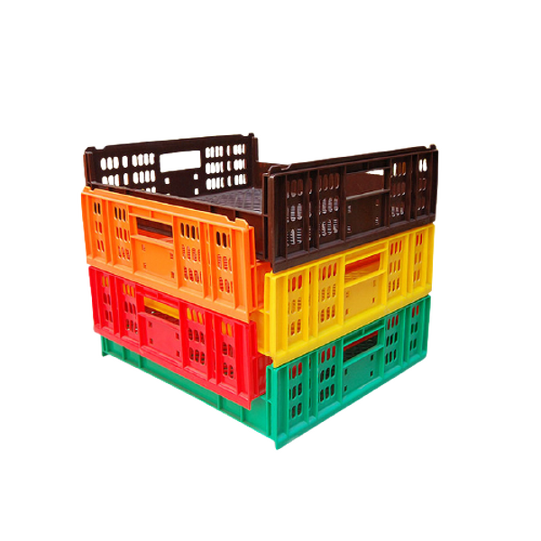 Plastic Bread Crate Manufacturer - OEM/ODM HDPE Food Grade Collapsible Storage Box