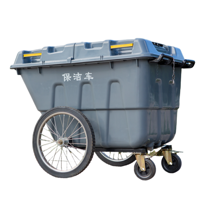 Garbage Bin Manufacturer - Factory Price 400L HDPE Wheeled Trash Bin