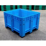 Plastic Mesh Pallet Box Manufacturer - OEM/ODM Large Size Gray Mesh Box
