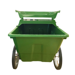 Wheelie Bin Manufacturer - OEM Custom 400L HDPE Rectangular Dustbin