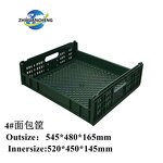 Bread Storage Crate Manufacturer - OEM/ODM 550x490x170mm Stackable Plastic Crate