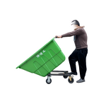 Wheeled Garbage Bin Manufacturer - OEM Custom 400L Rectangular Community Bin