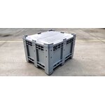 Industrial Plastic Pallet Box Manufacturer - OEM/ODM 1200x1000x810mm Bulk Container