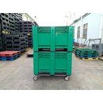 Plastic Pallet Box Manufacturer - OEM/ODM Large Stackable Solid Wall Container