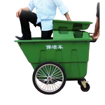 Wheeled Garbage Bin Manufacturer - OEM Custom 400L Rectangular Community Bin