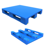 Plastic Pallet Manufacturer - OEM/ODM Hygienic Moisture-proof 4-Way Entry Pallet