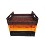 Plastic Bread Crate Manufacturer - OEM/ODM 550x480x170mm Bakery Storage Crate