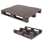 Plastic Pallet Manufacturer - OEM/ODM 1200x1000mm Blue Stackable Pallet