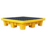 Drum Spill Pallet Manufacturer - OEM/ODM 4 Drum Leak-Proof Containment Tray