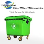 Waste Container Manufacturer - OEM/ODM 1100 Litre Mobile Garbage Bin