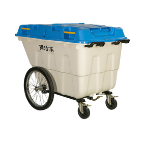 Wheeled Garbage Bin Manufacturer - OEM Custom 400L Rectangular Community Bin