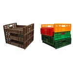 Foldable Plastic Crate Manufacturer - OEM/ODM Stackable Transport Storage Crate