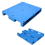 Plastic Pallet Manufacturer - OEM/ODM 1200x1000mm Blue Stackable Pallet
