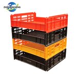 Plastic Bread Crate Manufacturer - OEM/ODM 690x445x180mm Reusable Mesh Crate