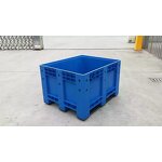 Plastic Mesh Pallet Box Manufacturer - OEM/ODM Large Size Gray Mesh Box